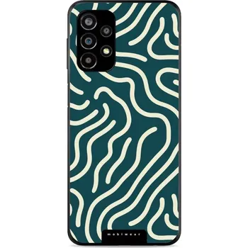 Pouzdro na mobilní telefon Lesklý kryt Mobiwear Glossy - Samsung Galaxy A23 - GA61G Béžové linky (Prémiové lesklé pouzdro, obal, kryt Mobiwear Glossy na mobil Samsung Galaxy A23 - GA61G Béžové linky, materiál Plast + TPU silikon - krytí po všech stranách, neošoupatelný potisk, tenk