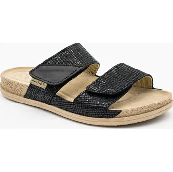 Dámská zdravotní obuv MEDISTYLE PATRICIE 3P-I16 zdravotní pantofel ČERNÝ, --- - 36