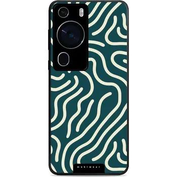 Pouzdro na mobilní telefon Lesklý kryt Mobiwear Glossy - Huawei P60 Pro - GA61G Béžové linky (Prémiové lesklé pouzdro, obal, kryt Mobiwear Glossy na mobil Huawei P60 Pro - GA61G Béžové linky, materiál Plast + TPU silikon - krytí po všech stranách, neošoupatelný potisk, tenké)