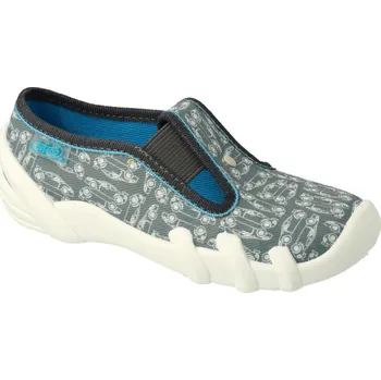 Chlapecké bačkory BEFADO 290X235 chlapecké bačkorky šedé kož. stélka 26 290X235_26