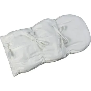 Zavinovačka Zavinovačka s tkanicemi bílý damašek