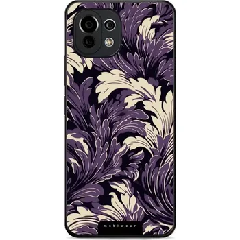 Pouzdro na mobilní telefon Lesklý kryt Mobiwear Glossy - Xiaomi 11 Lite 5G NE / Xiaomi Mi 11 Lite - GA46G Fialové rostliny (Prémiové lesklé pouzdro, obal, kryt Mobiwear Glossy na mobil Xiaomi 11 Lite 5G NE / Xiaomi Mi 11 Lite - GA46G Fialové rostliny, materiál Plast + TPU silikon -