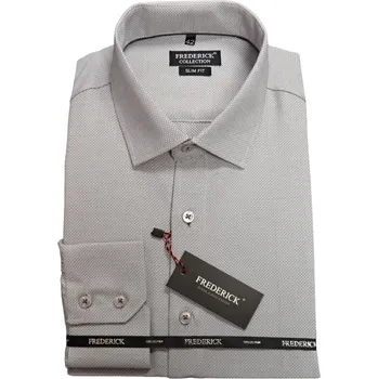 Pánská košile Pánská košile s dlouhým rukávem - střih SLIM - vzor F775 - 37