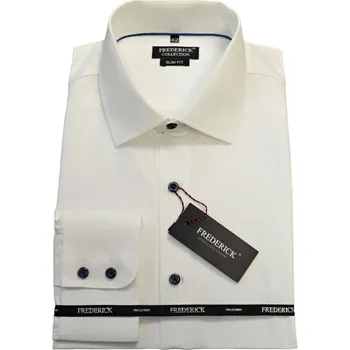 Pánská košile Pánská košile s dlouhým rukávem - střih SLIM - vzor F289B - 36