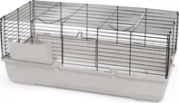 Tommi Bunny Bungallow Grande 138 x 69 x 43,5 cm světle šedá/černá