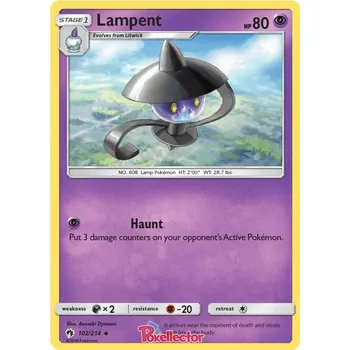 Sběratelská karetní hra Lampent 102/214 - Lost Thunder Typ karty: Non-Holo