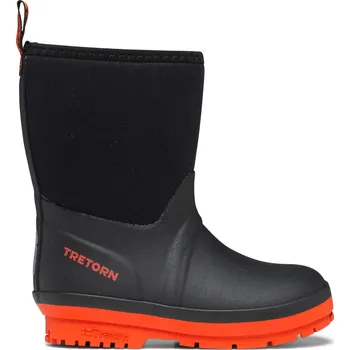 Chlapecké holínky Dětské Holínky TRETORN KULING NEOPRENE 473294017 – Černá 29