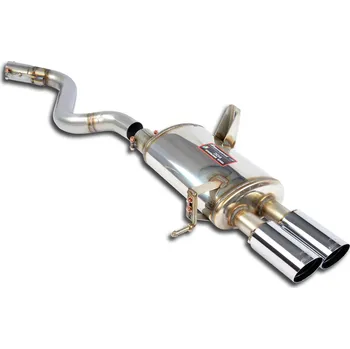 Zadní díl výfuku Zadní díl výfuku "Racing" pravý 80mm, Supersprint 045106