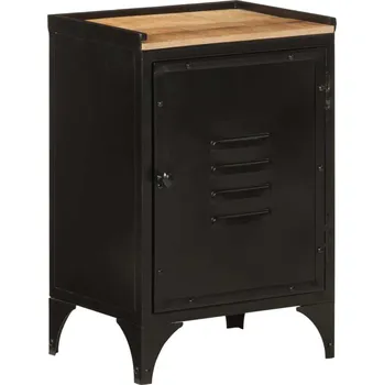 Koupelnový nábytek vidaXL Koupelnová skříňka 40 x 30 x 60 cm železo a masivní mangovník [358566]