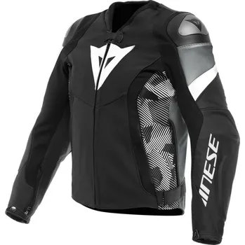 Moto bunda Dainese Dainese AVRO 5 sportovní kožená bunda bílá vel.62 62