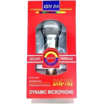 Mikrofon Dynamický jednosměrný mikrofon (Dynamický jednosměrný mikrofon Qin Da Dm-701)