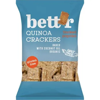 Bett’r Bio Krekry z quinoy s příchutí uzené papriky 100 g