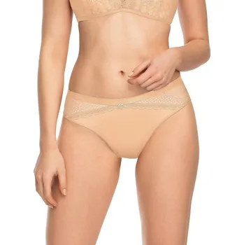 Kalhotky Dámské kalhotky brazilky NIPPLEX.1015 béžová L 0