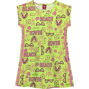 Dívčí šaty Dívčí šaty BEE LOOP BEACH zelené Velikost: 164