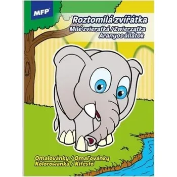 omalovánky Omalovánky A4 Roztomilá zvířátka 210x276mm/32