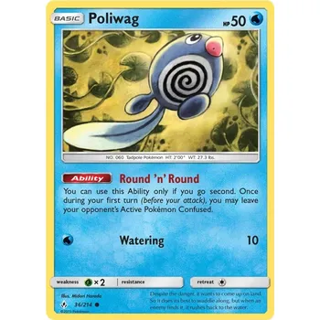 Karetní hra Poliwag 036/214 - Unbroken Bonds Typ karty: Non-Holo