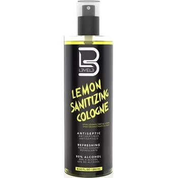 L3VEL3 Sanitizing Cologne Kolínská voda Lemon 250 ml