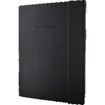 Záznamní kniha "Conceptum Softwave", černá, exkluzivní, A4+, squared, 194 listů, SIGEL