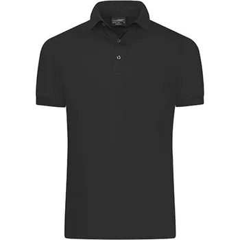 Pánské tričko James&Nicholson Pánské polo triko JN1302 Black XXL