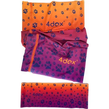 Nákrčník nákrčník oranž-vinový č. 5