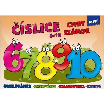 omalovánky Omalovánky MFP Číslice 6-10 [A]