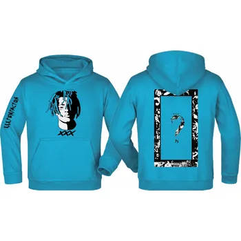 Pánská mikina Mikina XXXXTentacion SAD! Barva: Růžová/Růže, Velikost: 3/4roky - 98/104