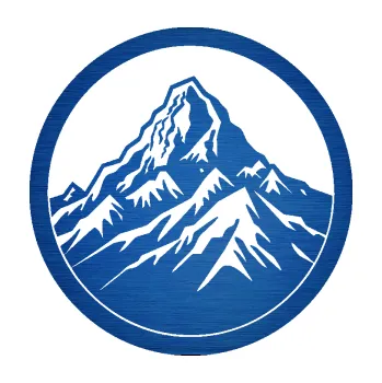 Samolepící dekorace SAMOLEPKA Krajina hory 041 pravá v kruhu (65 - škrábaný kov modrý) NA AUTO, NÁLEPKA, FÓLIE, POLEP, TUNING, VLASTNÍ TEXT, TISK, AUTOSAMOLEPKY.cz, POLEPY, OBRÁZEK, LOGO, SAMOLEPKY