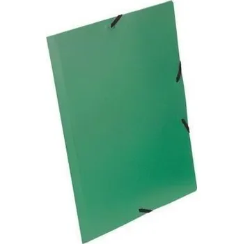 Archivační box Desky s gumičkou "Standard", zelená, PP, 15 mm, A4, VIQUEL