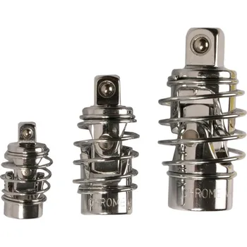 Kloubové hlavice - kardany 1/4", 3/8" a 1/2", s pružinou - BGS 252