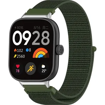 Příslušenství k chytrým hodinkám VSECHNONAMOBIL 71850 NYLON Řemínek pro Xiaomi Smart Band 8 Pro zelený