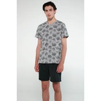 Pánské pyžamo Vamp Pyžamo s krátkými rukávy 20610