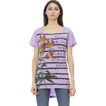 Dámské triko 2BT04A Trussardi Action Barva: Fialová, Velikost: S