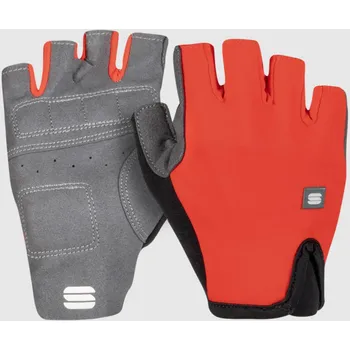 Cyklistické rukavice SPORTFUL Cyklistické rukavice krátkoprsté - MATCHY - červená 6Y