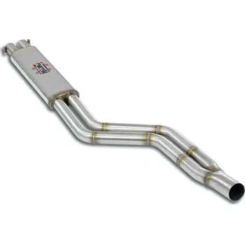 Střední díl výfuku Přední díl výfuku + středová trubka Supersprint 041601