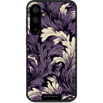 Pouzdro na mobilní telefon Lesklý kryt Mobiwear Glossy - Samsung Galaxy S23 FE - GA46G Fialové rostliny (Prémiové lesklé pouzdro, obal, kryt Mobiwear Glossy na mobil Samsung Galaxy S23 FE - GA46G Fialové rostliny, materiál Plast + TPU silikon - krytí po všech stranách, neošoupateln
