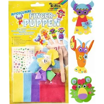 Kreativní sada - Prstoví maňásci z moosgummi varianta Děti