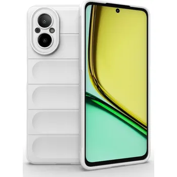 Náhradní kryt pro mobilní telefon VSECHNONAMOBIL 72190 STEPS Ochranný kryt pro Realme C67 bílý