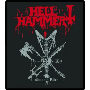 Nášivka nášivka na záda, zádovka Hellhammer - Satanic Rites