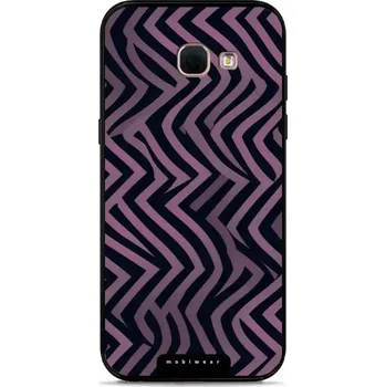 Pouzdro na mobilní telefon Lesklý kryt Mobiwear Glossy - Samsung Galaxy A5 2017 - GA55G Fialové klikyháky (Prémiové lesklé pouzdro, obal, kryt Mobiwear Glossy na mobil Samsung Galaxy A5 2017 - GA55G Fialové klikyháky, materiál Plast + TPU silikon - krytí po všech stranách,)