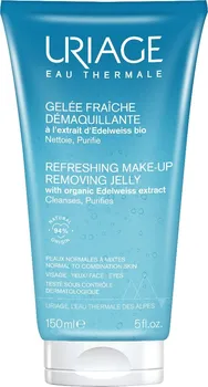 Čistící gel Uriage Refreshing Make-Up Removing Jelly gel pro odstranění make-upu 150 ml