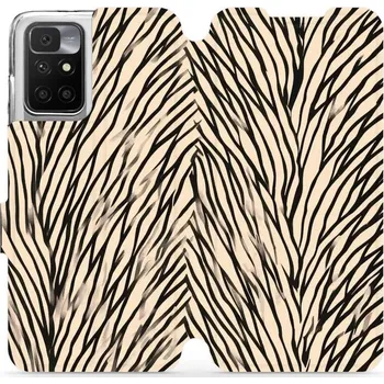 Pouzdro na mobilní telefon Flipové pouzdro Mobiwear - Xiaomi Redmi 10 / Redmi 10 2022 - VA52S V koruně stromu (Knížkové flip pouzdro, obal, kryt na mobil Xiaomi Redmi 10 / Redmi 10 2022 - VA52S V koruně stromu, materiál Umělá kůže + TPU - ochrana 360°, stojánek, silikonová vanička,