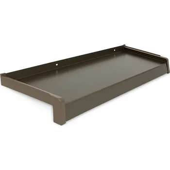 Parapet LEXIKON Hliníkový venkovní ohýbaný parapet – bronz + záruka 5 let