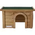Kerbl Domeček pro králíky a hlodavce dřevěný 59 x 39 x 30 cm