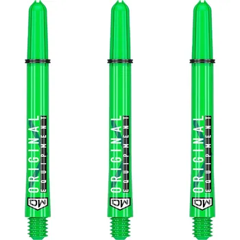 Příslušenství pro šipky Dart World Násadky DW Clinch Lime 3x Sada Velikost: Medium 48mm