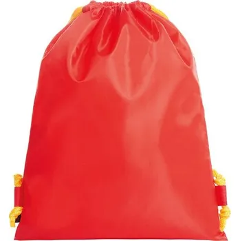 Sportovní vak Halfar Stahovací batoh PAINT - Červená / žlutá