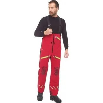 Courant nepromokavé kalhoty ARK červená XXL