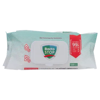 Hygienický ubrousek BactoSTOP Univerzální dezinfekční vlhčené ubrousky 120 ks