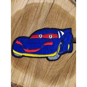 Textilní nažehlovací páska Nažehlovačka auto barva modrá tmavá