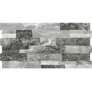 Obklad ALAPLANA BERA AB5UBERADDFA 25 x 50 x 0,95 šedá 1,63 m2