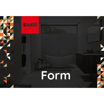 Dlažba RAKO FORM T0042 33 cm x 20 cm x 0,7 cm šedá 1,18 m2